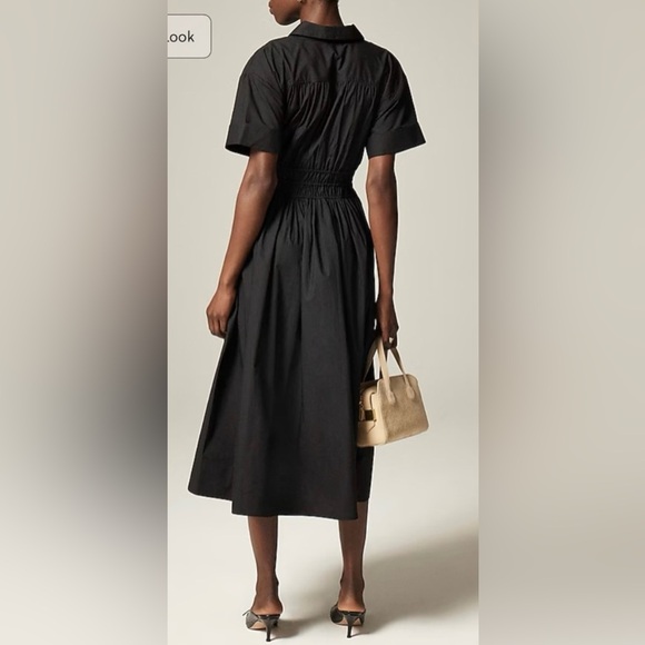 J.Crew Petite Elena shirtdress in cotton poplin - Picture 4 of 10